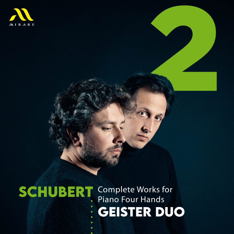 Geister Duo – Schubert Complete Works for Piano Four Hands – Vol.2 (2025) [24-96]-Hi-Res高解析无损音乐