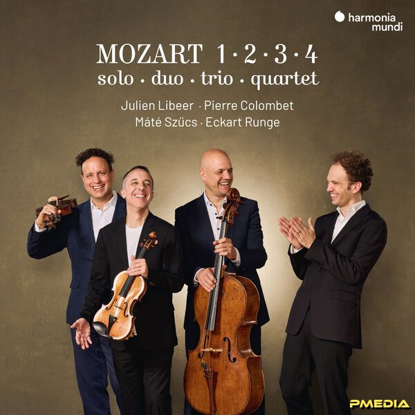 Julien Libeer – Mozart 1∙2∙3∙4. Solo Duo Trio Quartet (2025) [24-192]-Hi-Res高解析无损音乐