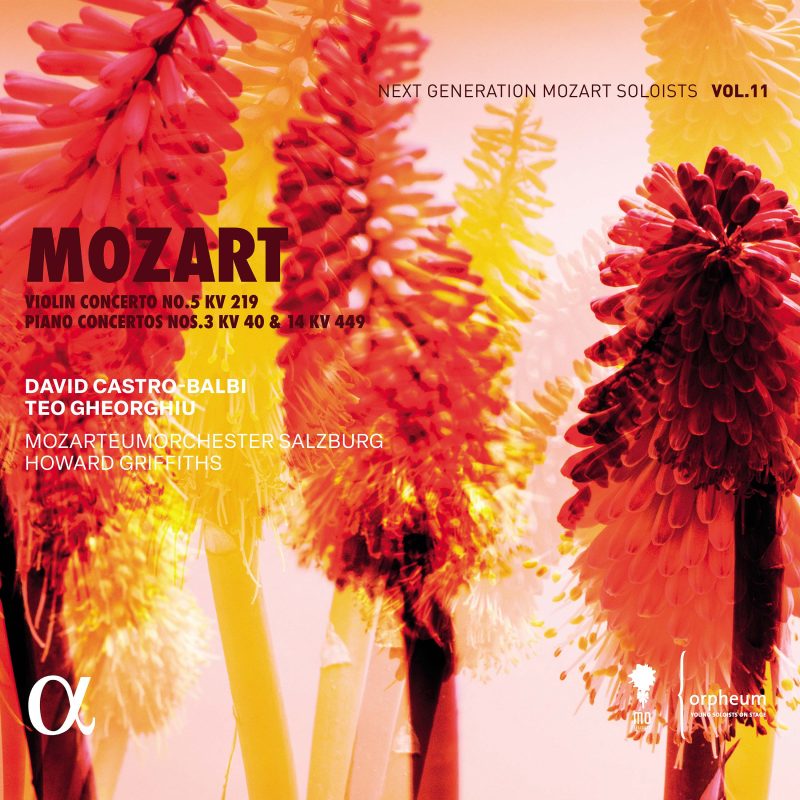 Mozart – Piano Concertos Nos. 3 & 14, Violin Concerto No. 5 – Teo Gheorghiu, David Castro-Balbi (2025) [24-96]-Hi-Res高解析无损音乐